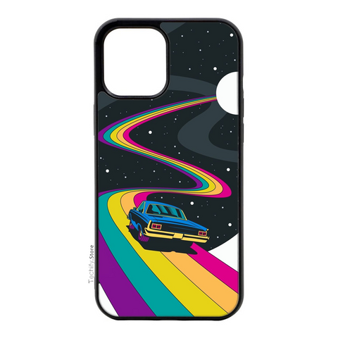 Star Ride- Rainbow Coloured- Aesthetic- Gloss Case - Almost All Models