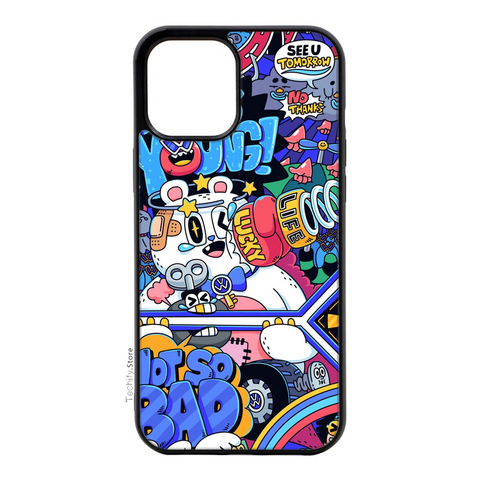Funky Graffiti- Young White - Aesthetic- Gloss Case - Almost All Models