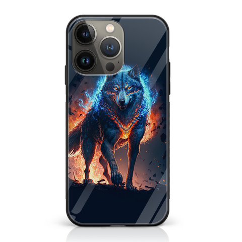 iPhone 14 Pro Max - Wolf Series 2.0 - Premium Printed Glass Case