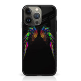 iPhone 14 Pro Max- Angel Wings Series - Premium Printed Glass