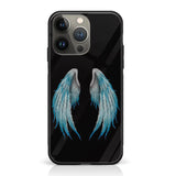 iPhone 14 Pro Max- Angel Wings Series - Premium Printed Glass