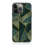 iPhone 14 Pro Max - Geometric Marble Series - Premium Gloss Case