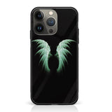 iPhone 14 Pro Max- Angel Wings Series - Premium Printed Glass