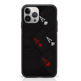 iPhone 14 Pro Max - Black Art Series - Premium Printed Glass Case