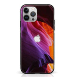 iPhone 14 Pro Max - Apple Logo Series - Premium Printed Glass Case