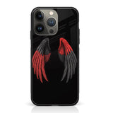 iPhone 14 Pro Max- Angel Wings Series - Premium Printed Glass