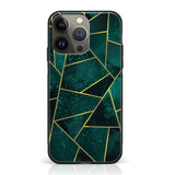 iPhone 14 Pro Max - Geometric Marble Series - Premium Gloss Case