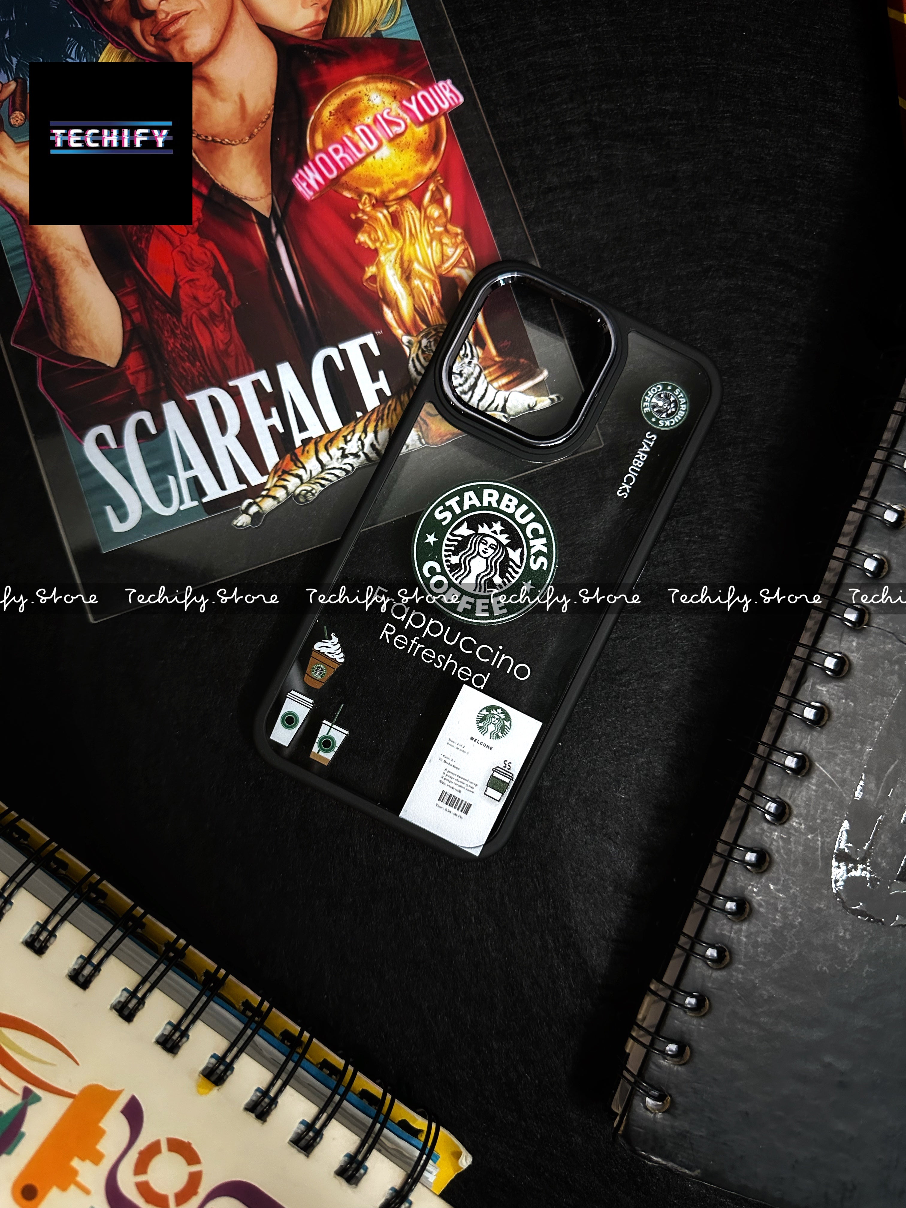 StarBucks - Black Borders- iPhone Cover